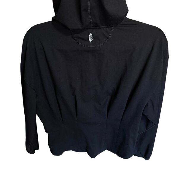 Free People Movement Corset Double Zip Knit Cuff Performance Jacket Size Medium - Picture 9 of 14